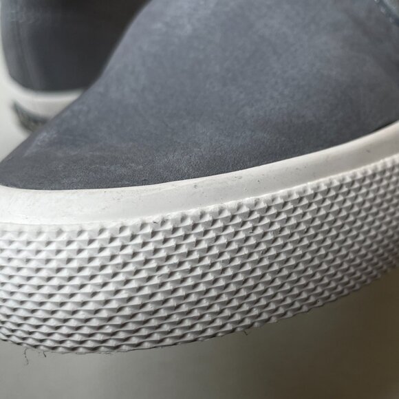 Sperry Gray Suede Slip-On Twin Gore Sneakers SIze 5 - Picture 14 of 16